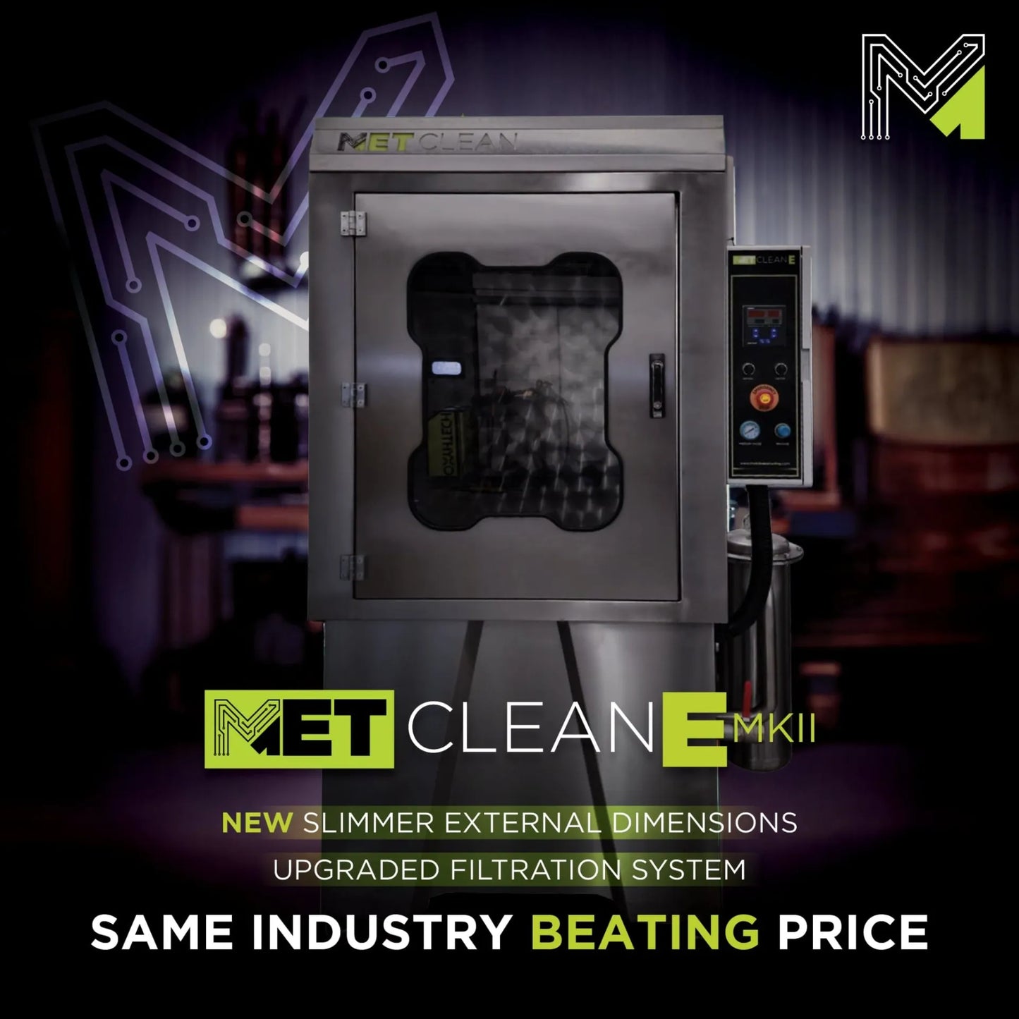 METClean E MK2 2025 UK`s best DPF Cleaning Machine