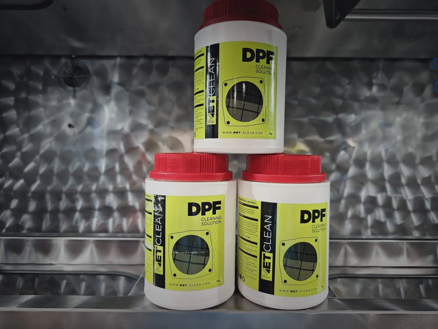 Metclean machine DPF cleaning solution