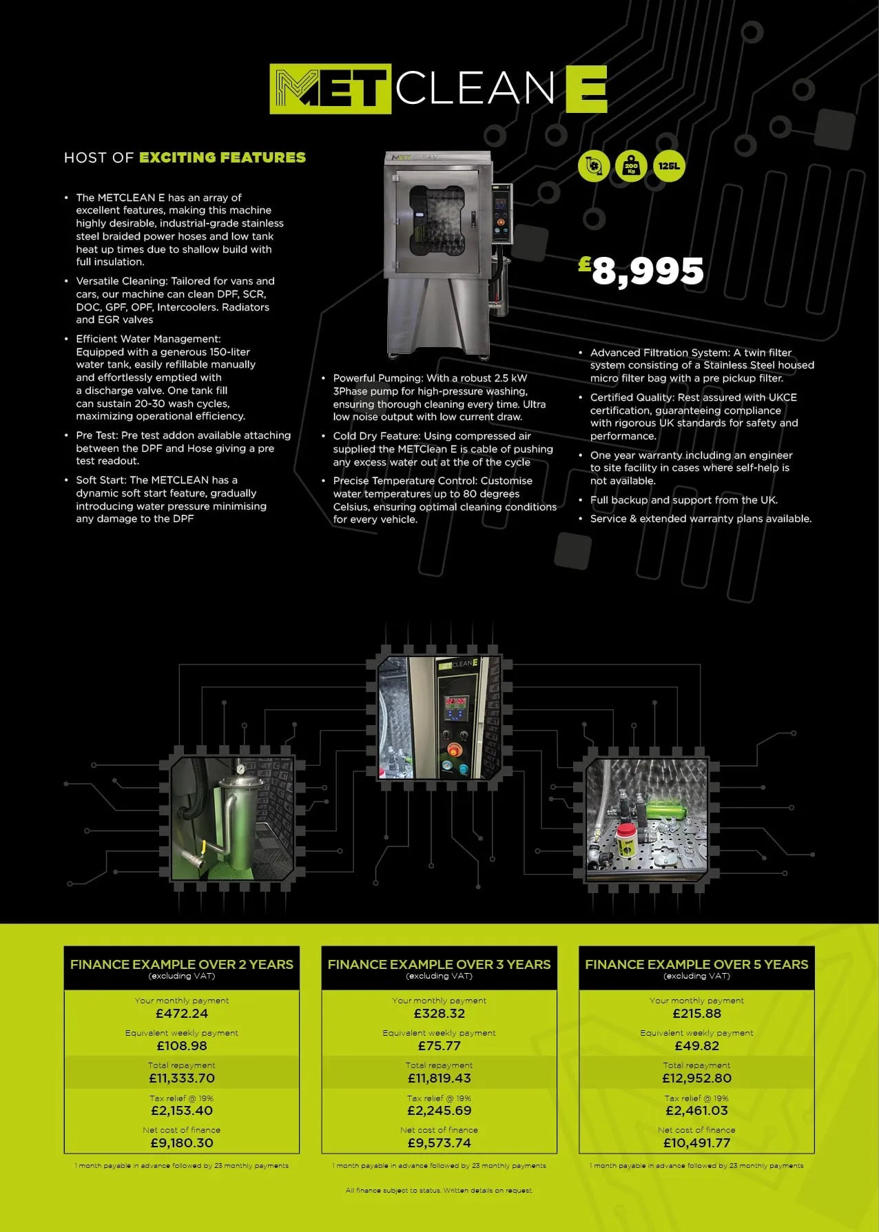 METClean E MK2 2025 UK`s best DPF Cleaning Machine