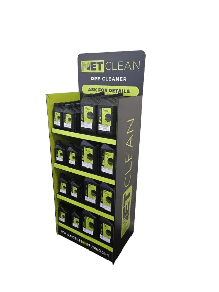 METClean On-Vehicle DPF Cleaner Display Stand