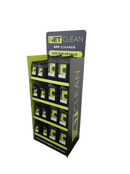 METClean On-Vehicle DPF Cleaner Display Stand