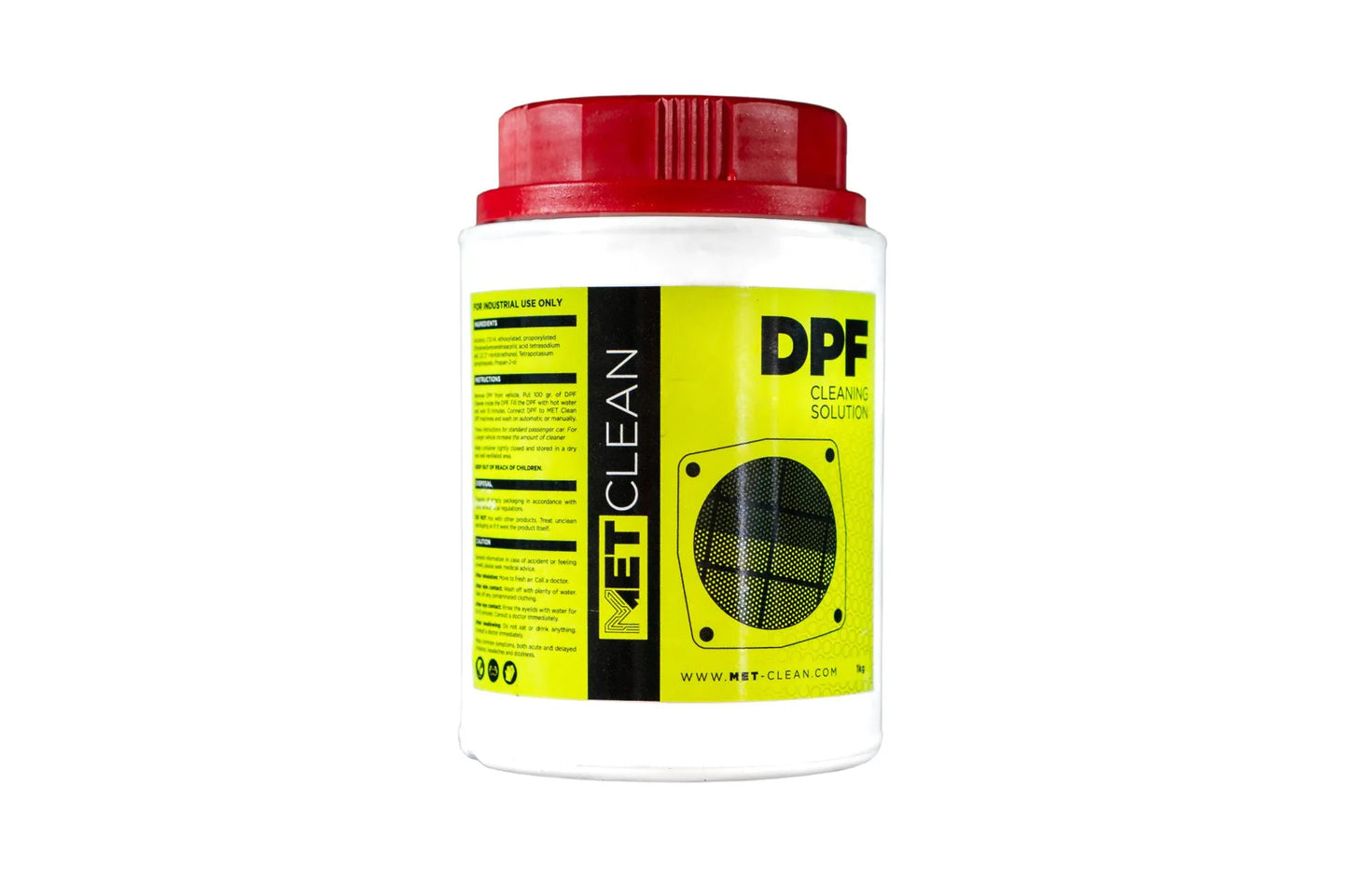 Metclean machine DPF cleaning solution