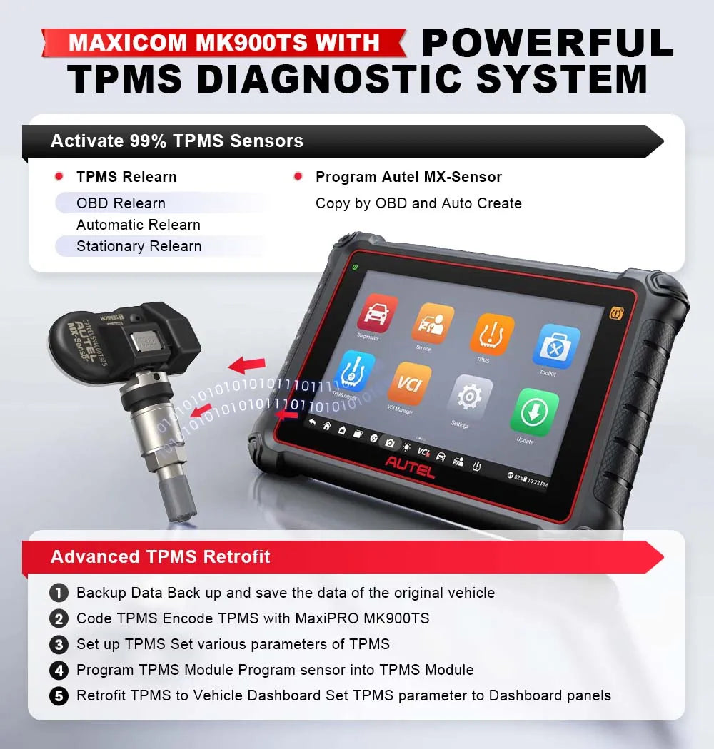 2024 Autel MK900-TS DOIP (MK808-TS) diagnostic tool Best UK Support
