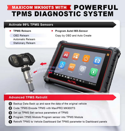 2024 Autel MK900-TS DOIP (MK808-TS) diagnostic tool Best UK Support