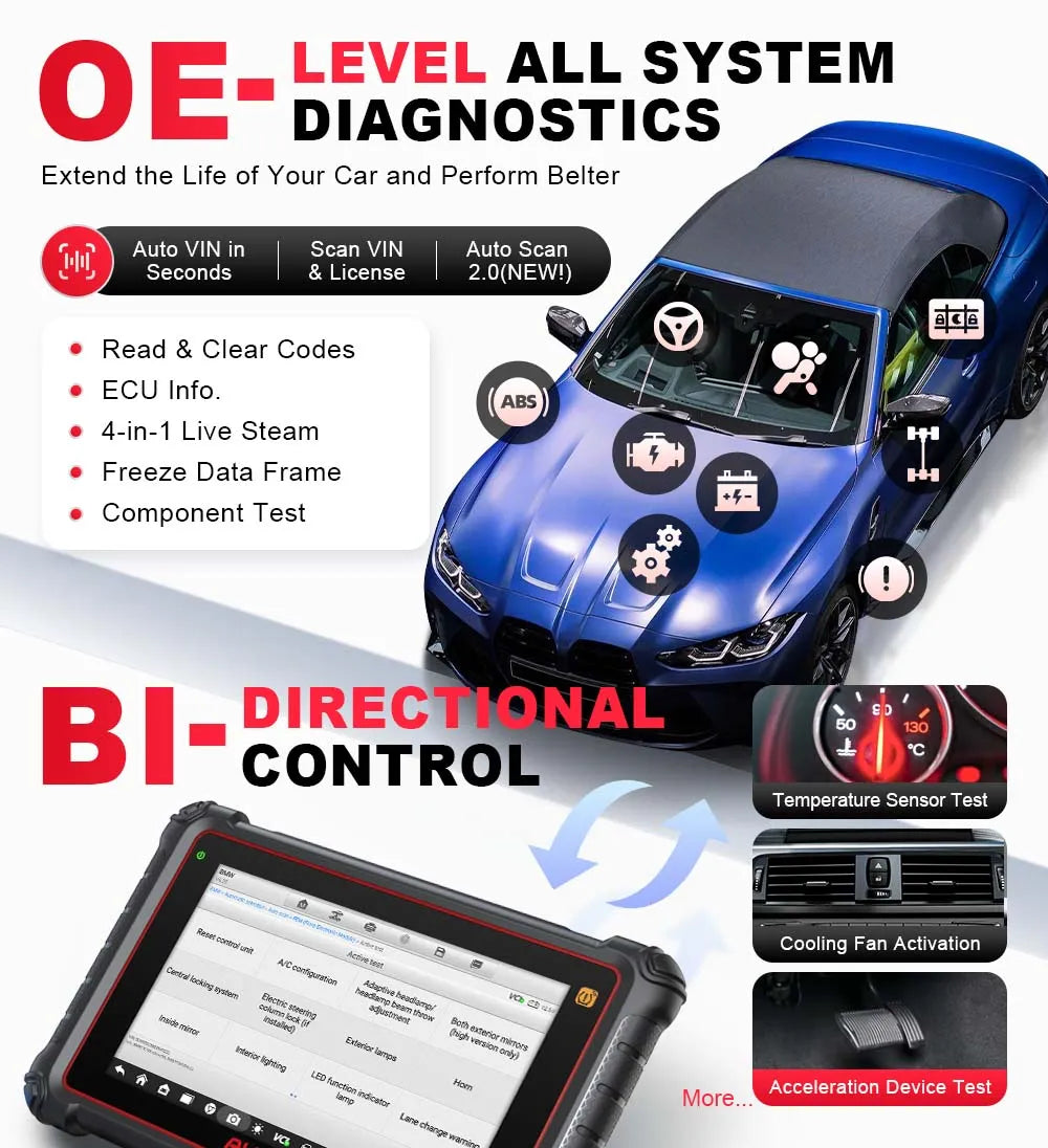 2024 Autel MK900-TS DOIP (MK808-TS) diagnostic tool Best UK Support