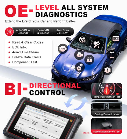 2024 Autel MK900-TS DOIP (MK808-TS) diagnostic tool Best UK Support