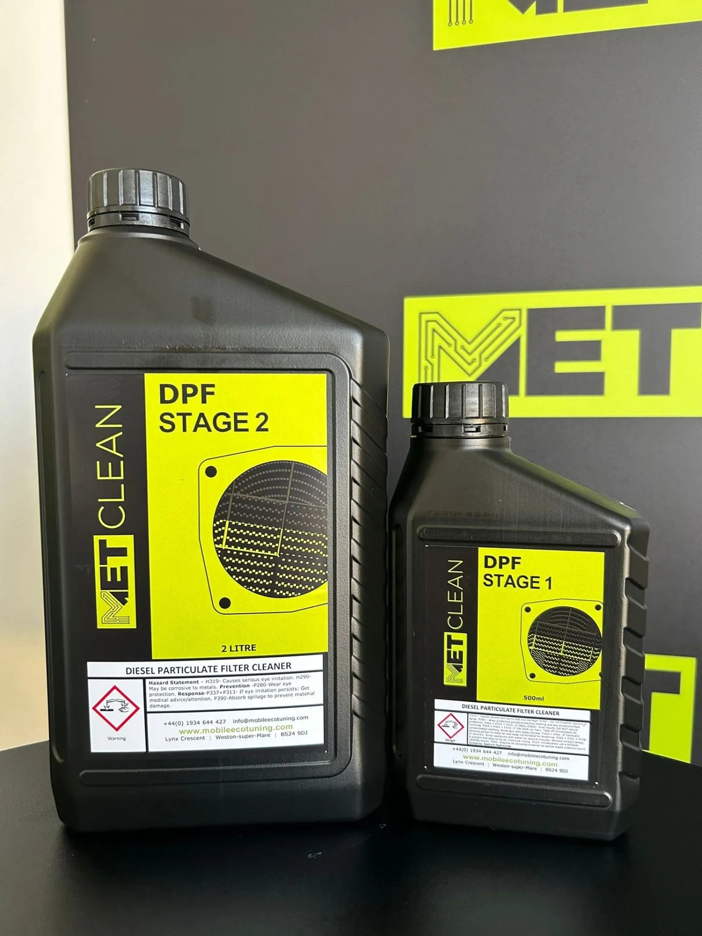 METClean DPF cleaner stage 1/2