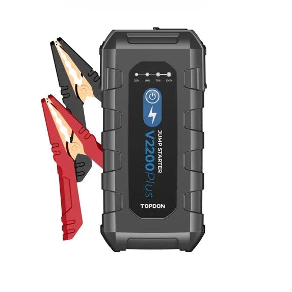 Topdon V2200 Plus Jump Starter & Battery Tester Best UK Support